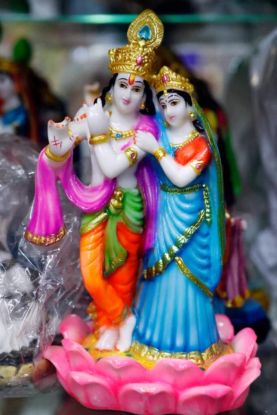 Religious Hindu God Statues Sale Spiritual Shop Dubai United Arab — Stock Photo, Image