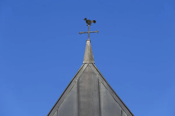 Церковь Нотр Дам Асомпшен Валлорсин Франция — стоковое фото