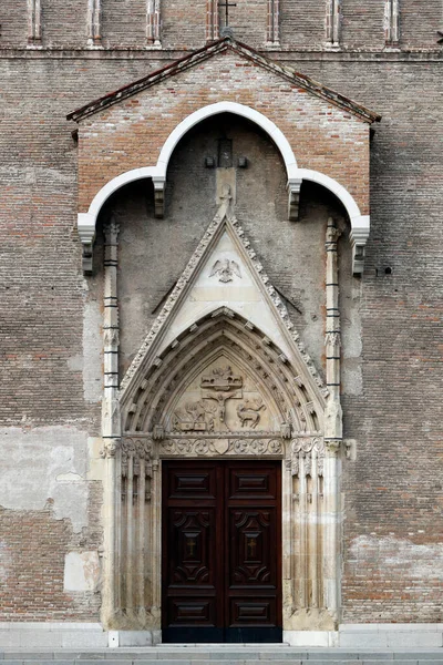 Удінський Собор Головний Портал Італія — стокове фото