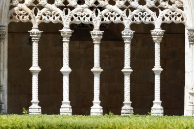 Batalha Manastırı. Kraliyet Manastırı 1448 ve 1477 yılları arasında inşa edilmiştir. Portekiz. 