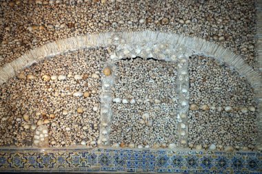 Kemikler Kilisesi, St Francis Kraliyet Kilisesi. Evora. Portekiz. 