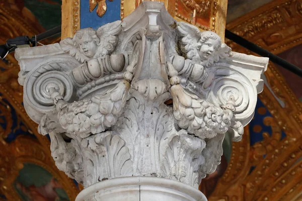 Basiliek Van Santissima Annunziata Del Vastato Kapitaal Genua Italië — Stockfoto