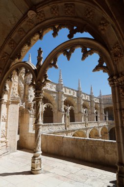 Jeronimos Manastırı ya da Hieronymites Manastırı. Manastır. Lizbon. Portekiz. 