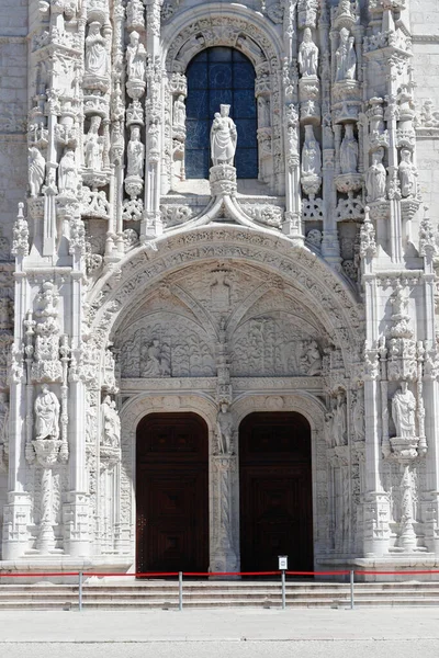 Иеронимосский Монастырь Монастырь Иеронимитов Бывший Монастырь Ордена Святого Иеронима Лисбон — стоковое фото