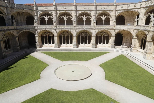 Jeronimos Kolostor Vagy Hieronymites Kolostor Kolostor Lisszabon Portugália — Stock Fotó