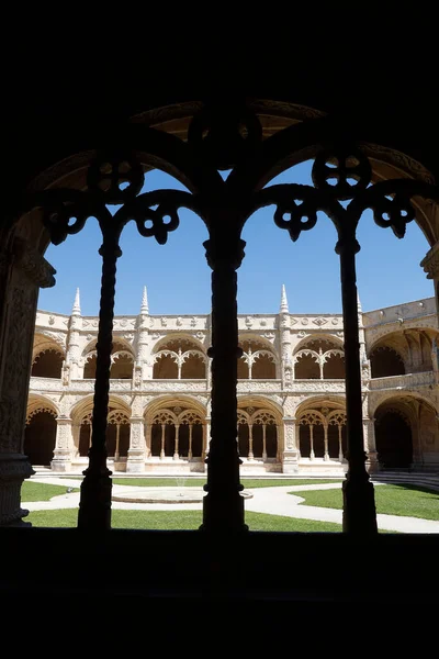 Jeronimos Kolostor Vagy Hieronymites Kolostor Kolostor Lisszabon Portugália — Stock Fotó