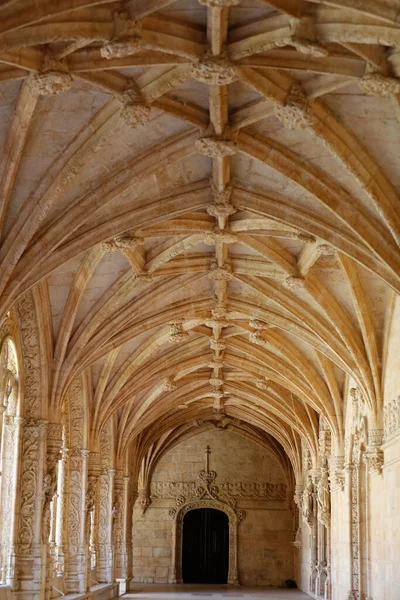 Het Jeronimos Klooster Hieronymites Klooster Het Klooster Lissabon Griekenland — Stockfoto