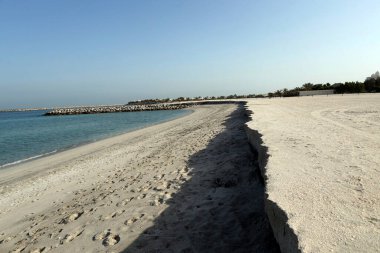 Al Hamra Sahili, Arap Körfezi, Ras Al Khaimah. Birleşik Arap Emirlikleri.