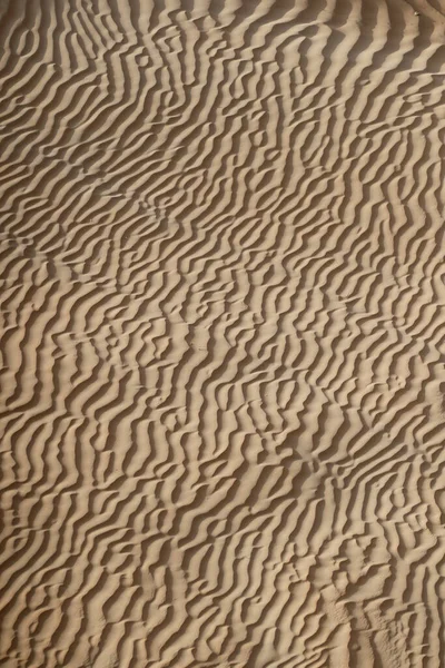 Motifs Sable Dans Désert Dubai Émirats Arabes Unis — Photo