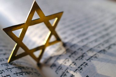 Yahudilik. İbranice İncil, Davut 'un yıldızıyla.