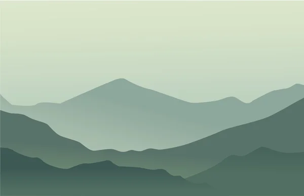 Montañas fondo — Vector de stock