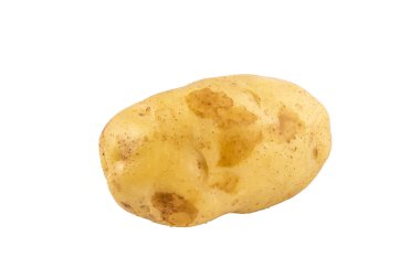 Beyaz Kırpma yoluyla izole patates