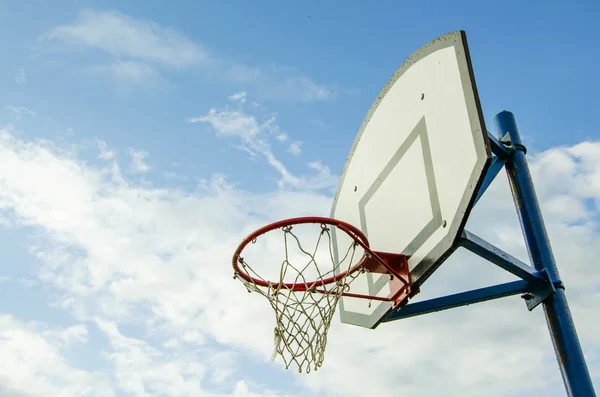 Basketbal ring Stockfoto