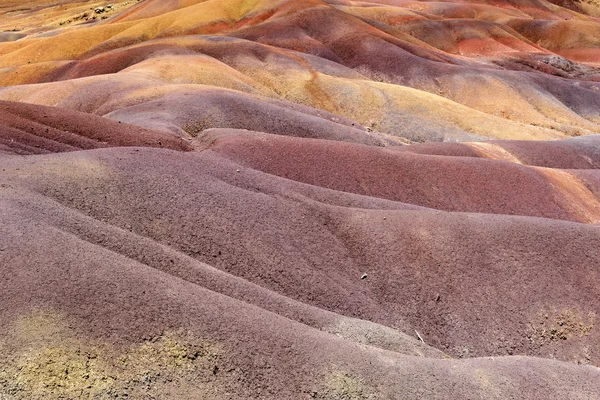 Seven coloured earth in Chamarel Stock Picture