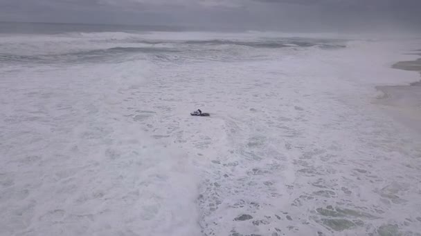 Вода біля океану — стокове відео