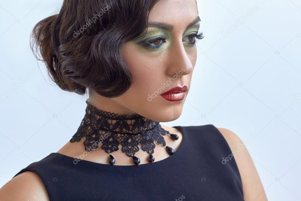 Photo Old Hollywood Glamour Hairstyles Retro Fashion Elegant