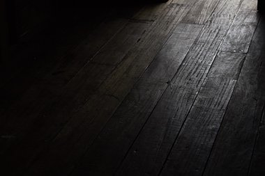 Arka arka plan ahşap yer tahtaları koyu gölge 
