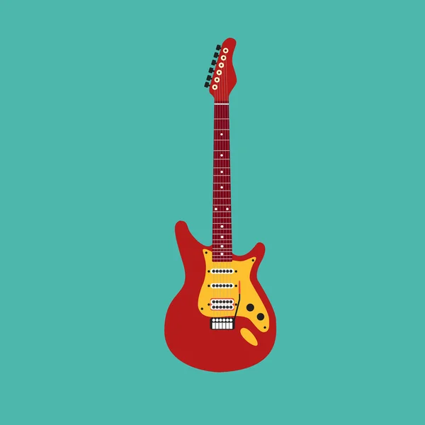 Elektromos gitár — Stock Vector