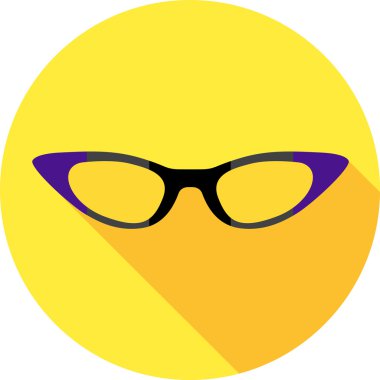 Super hero mask glasses collection. Flat style avatar icon