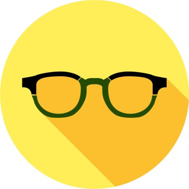 Super hero mask glasses collection. Flat style avatar icon