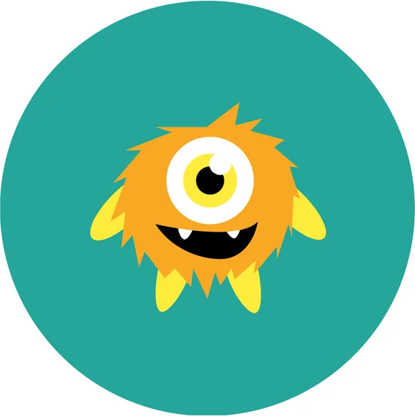 Vector set cute cartoon monsters en vreemdelingen. — Stockvector