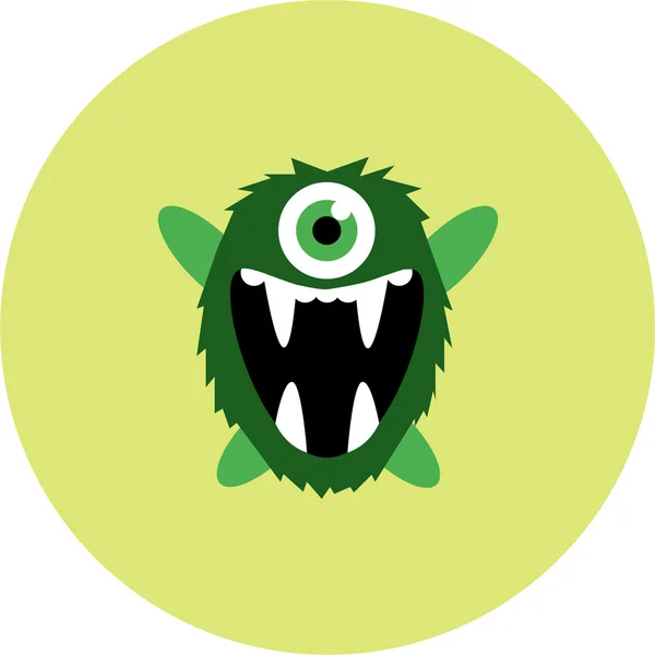 Vector set cute cartoon monsters en vreemdelingen. — Stockvector