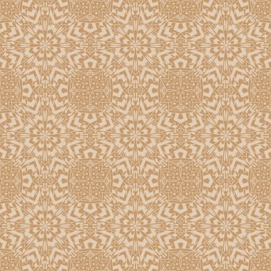 Mandala seamless modeli. Çiçek etnik soyut Dekoratif süsleme