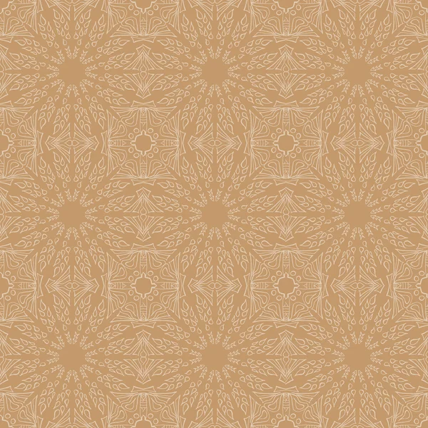 Mandala seamless modeli. Çiçek etnik soyut Dekoratif süsleme