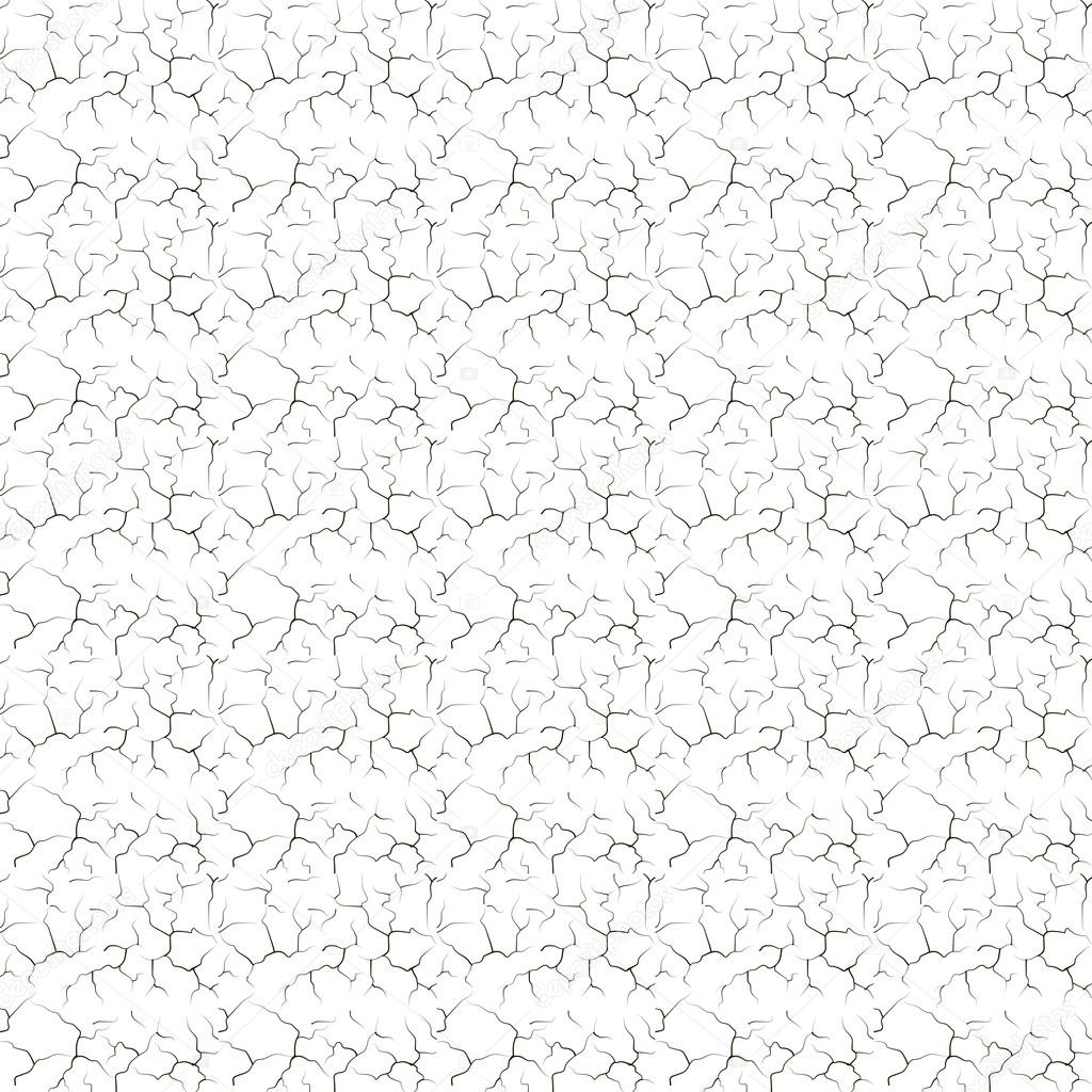 Cracked clay ground seamless pattern