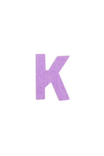 Isolated K capital letter — Stock Photo, Image