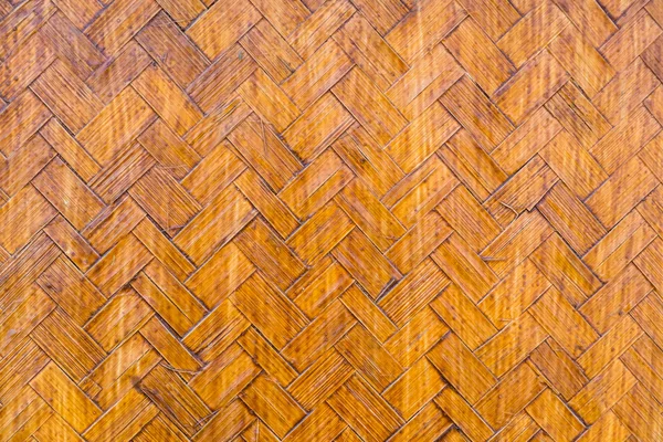 Vecchio handcraft bambù tessitura texture sfondo — Foto Stock