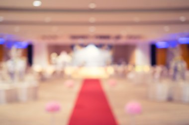 Güzel düğün oda bulanıklık