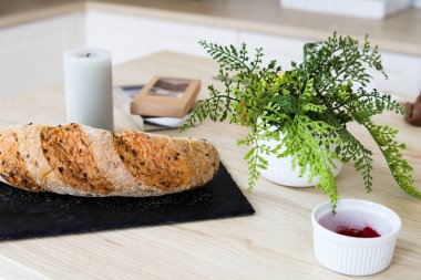 çiçek, ekmek, beyaz, sebze, taze