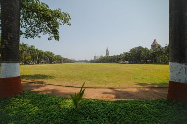 Güney Mumbai 'deki Oval Arazi, Coronavirus Pandemic Mumbai - 04 11 2021