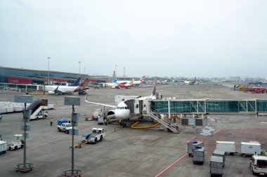 Mumbai Uluslararası Havaalanı Chhatrapati Shivaji Maharaj Uluslararası Havalimanı Mumbai Maharashtra Hindistan - 07 28 2019