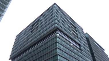 Mumbai, Hindistan 08 21 2021 Gökdelen binası. Bir çok başarılı şirketlerin ofisleri var. Bandra Kurla Kompleksi, Mumbai 'de yeni bir finans ve iş bölgesi..