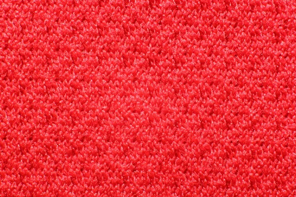 Polyester Katjonisk Konsistens Material Röd Syntetisk Tyg Makro Elastisk Band — Stockfoto