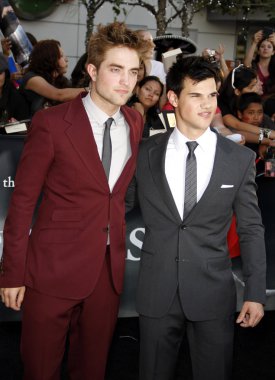 Robert Pattison ve Taylor Lautner