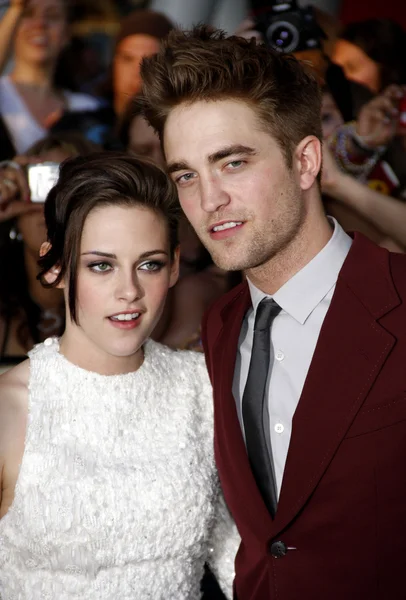 Kristen Stewart i Robert Pattison — Zdjęcie stockowe