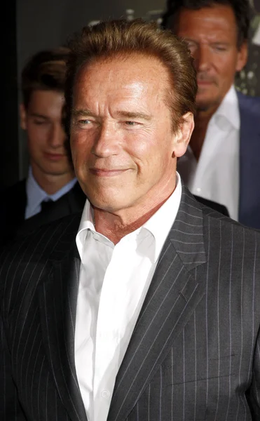 Ator Arnold Schwarzenegger — Fotografia de Stock