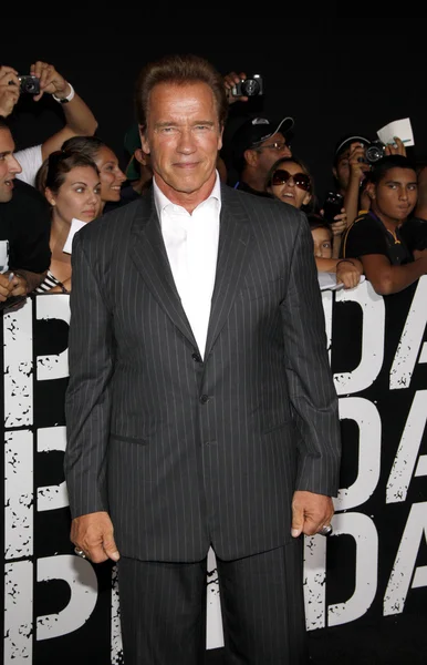 Actor Arnold Schwarzenegger — Foto de Stock