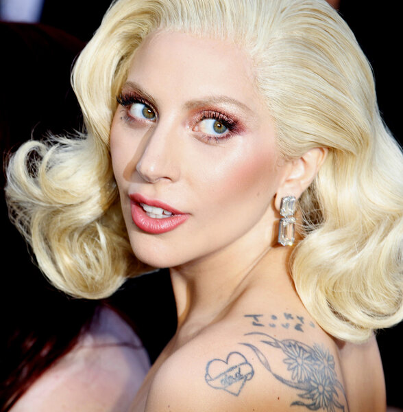 Singer Lady Gaga Stock Image