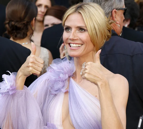 Modell Heidi Klum – stockfoto