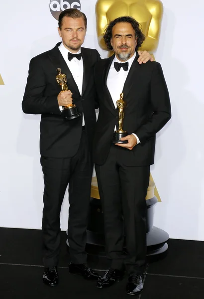 Leonardo Dicaprio och Alejandro Gonzalez Inarritu — Stockfoto