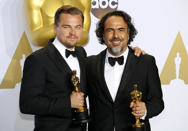 Leonardo Dicaprio ve Alejandro Gonzalez Inarritu — Stok fotoğraf