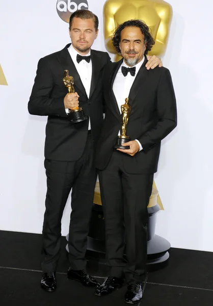 Leonardo DiCaprio dan Alejandro Gonzalez Inarritu — Stok Foto