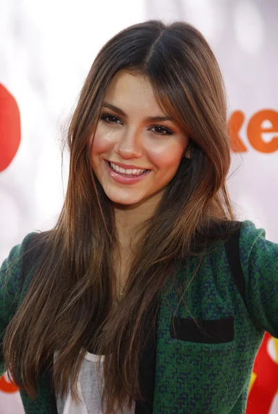 Skuespillerinne Victoria Justice – stockfoto