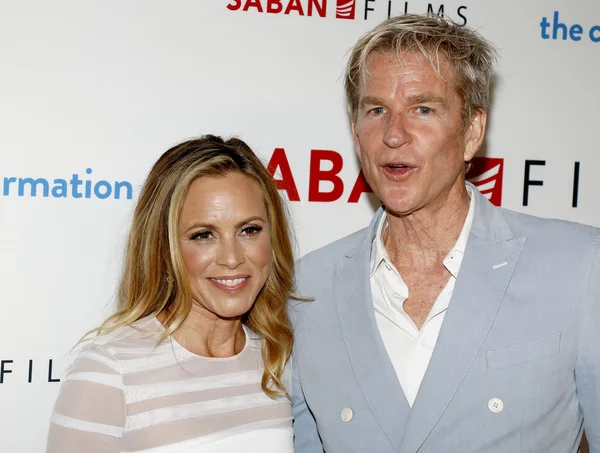 Maria Bello y Matthew Modine — Foto de Stock