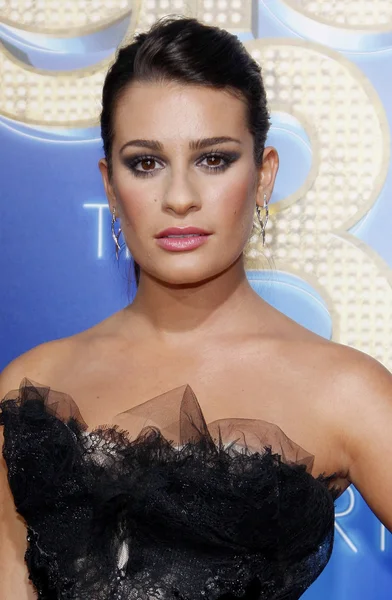 Actriz Lea Michele — Foto de Stock