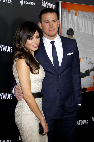 Channing Tatum y Jenna Dewan — Foto de Stock